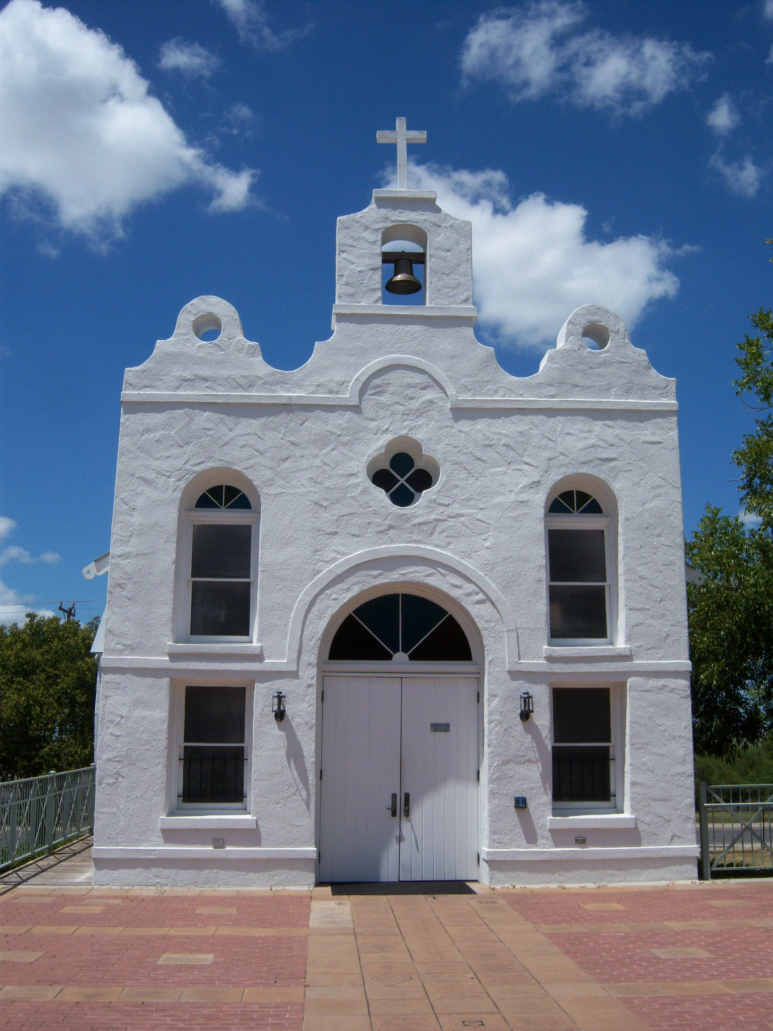 Photo of the original 1927 Cementville chapel of St. Anthony de Padua, San Antonio, Texas.