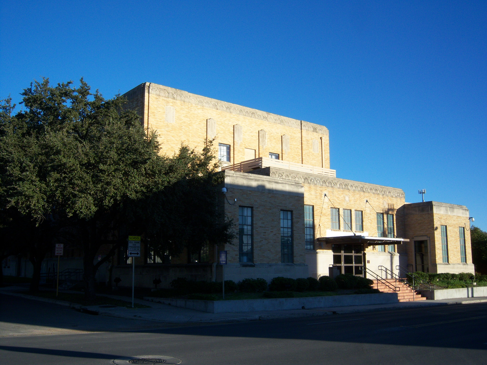 Photo of the Carver Community Cultural Center's exterior.