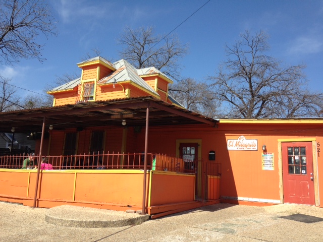 A photo of El Milagrito Cafe in San Antonio, Texas.