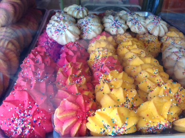 Photo of cookies at Chico's Bakery in San Antonio, Texas.