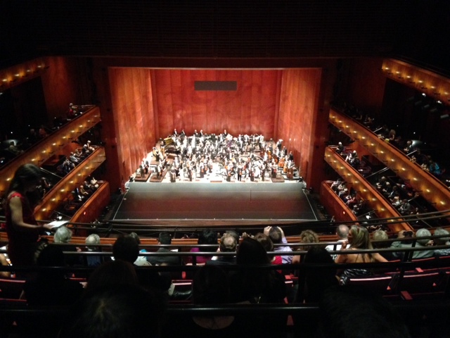 Photo of the H-E-B Performance Hall in the Tobin Center for the Performing Arts.