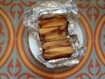 Photo of one dozen tamales unwrapped at Adelita Tamales & Tortilla Factory.