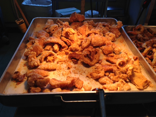 Photo of chicharrones at Adelita Tamales & Tortilla Factory.