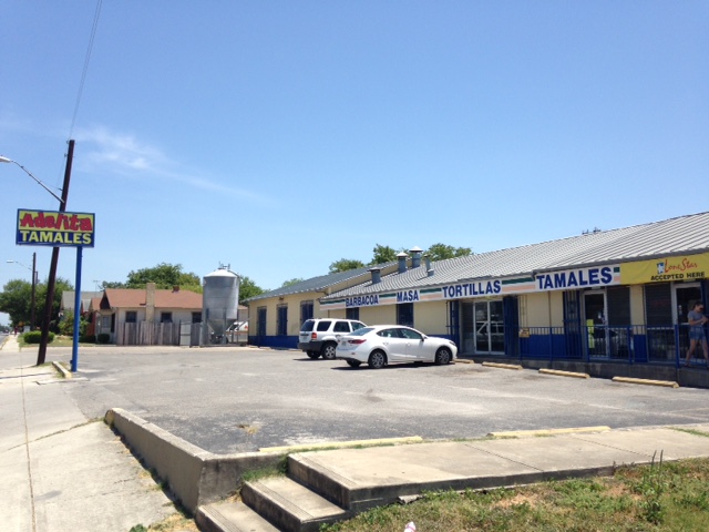 Photo of parking lot at Adelita Tamales & Tortilla Factory.