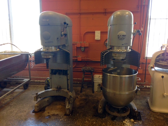 Photo of mixers at Adelita Tamales & Tortilla Factory.