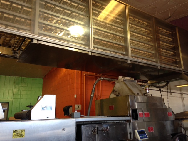 Photo of tortilla machine at Adelita Tamales & Tortilla Factory.