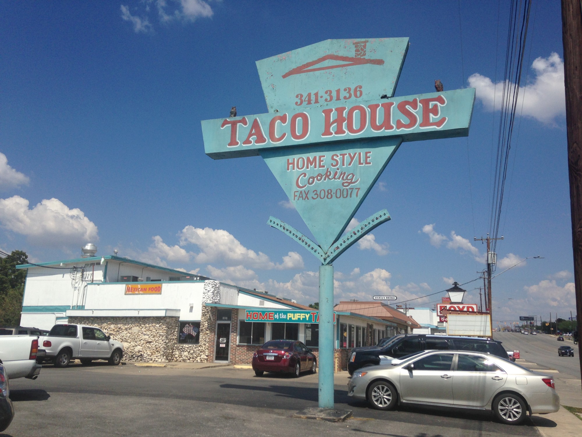 Photo of Taco House on San Pedro Avenue.