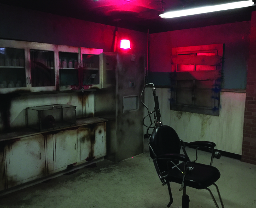 Photo of the zombie room in Extreme Escape.