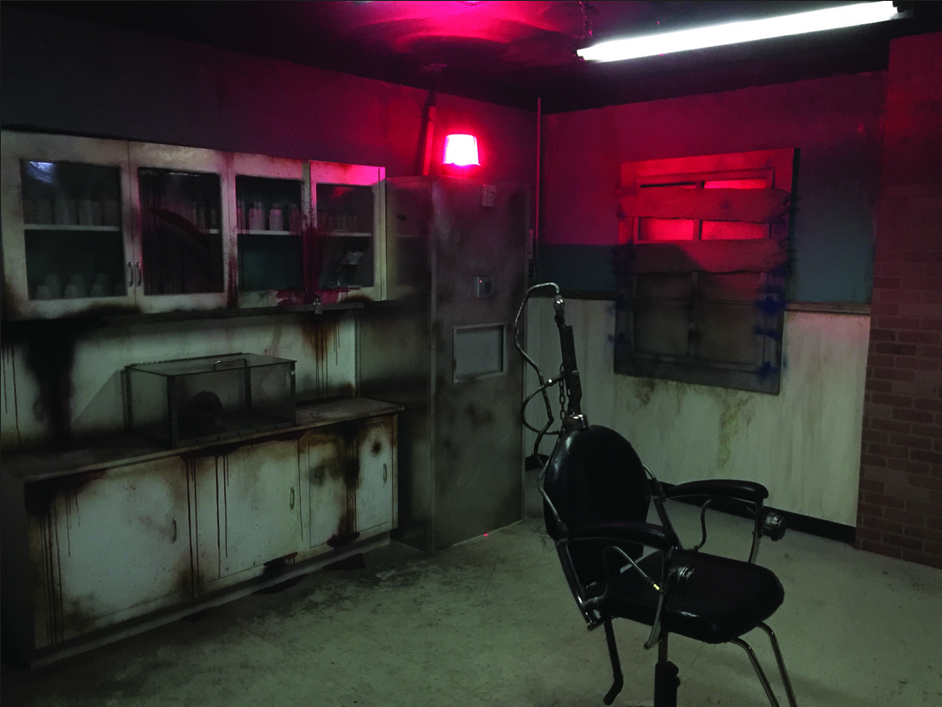 Photo of the zombie room in Extreme Escape.