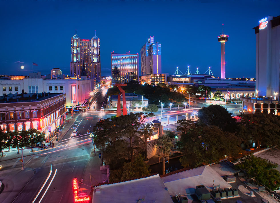 San Antonio City Skyline photo by Katie Haugland Bowen.