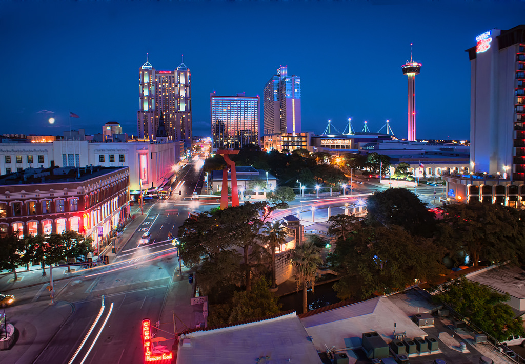 San Antonio City Skyline photo by Katie Haugland Bowen.